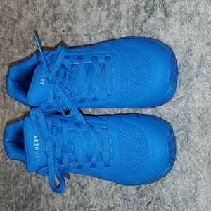 Skechers size 5 blue